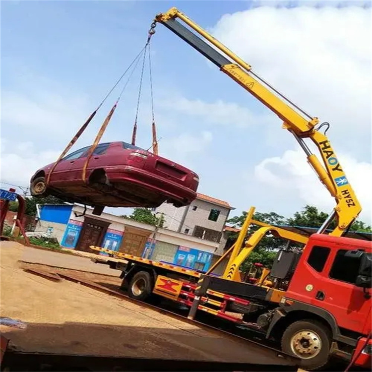 泰州姜堰吊车救援小汽车怎么吊