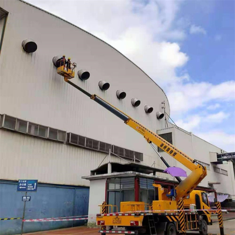 泰州姜堰高空作业车出租服务：专业广告牌安装解决方案